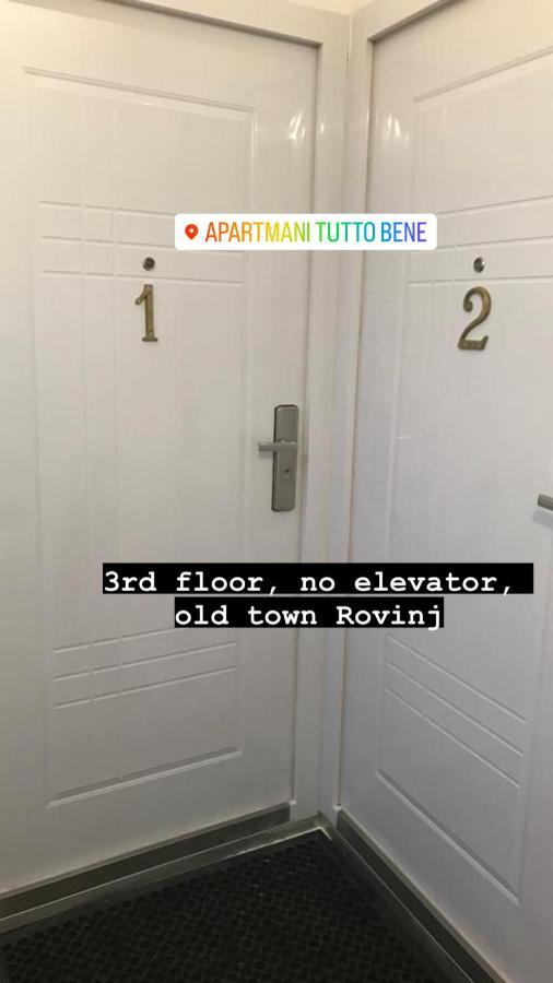 Studio Apartman Tutto Bene روفينج المظهر الخارجي الصورة